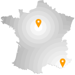 localisation centres avc en France
